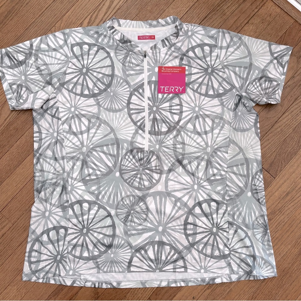 Terry Bicycles Breakaway Mesh Short Sleeve Jersey Women’s Plus  Size 2X